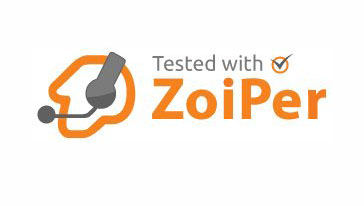 Tested with Zoiper
